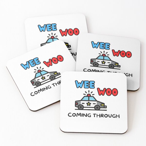 Item preview, Wee Woo Police designed and sold by momsnpops.