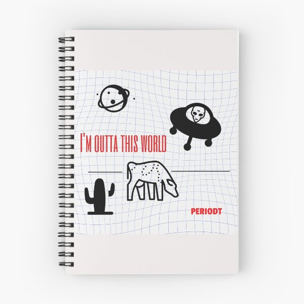 Item preview, I'M OUTTA THIS WORLD PERIODT DESIGN designed and sold by ParamountHelen.