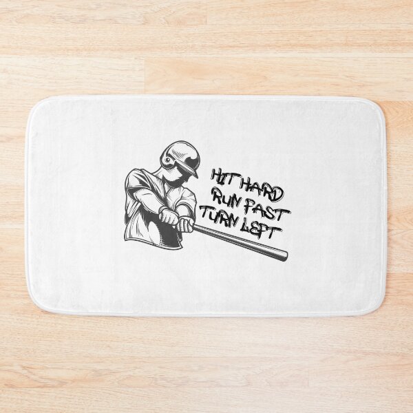 Item preview, Hit hard run fast turn left ,baseball  designed and sold by Djalane.