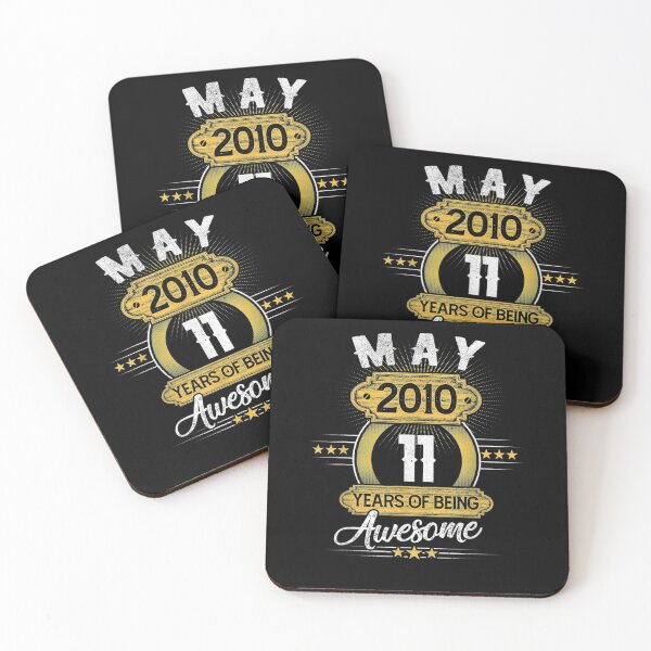 Item preview, 11 Year Old Retro May 2010 Limited Edition 11th Birthday  designed and sold by beatabea.