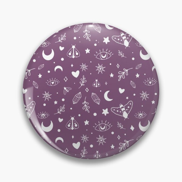 Item preview, Mystic celestial pattern purple  designed and sold by iconicus-design.