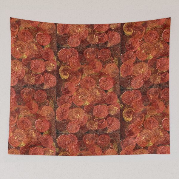 Item preview, The Gleaming Copper Abstract designed and sold by Malavika Jayaram.