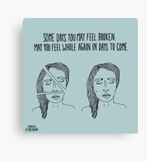 May You Feel Whole Again Canvas Print