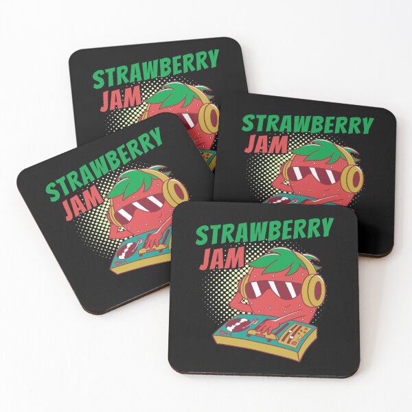 Item preview, DJ Strawberry Playing a Strawberry Jam designed and sold by Frosty1489.