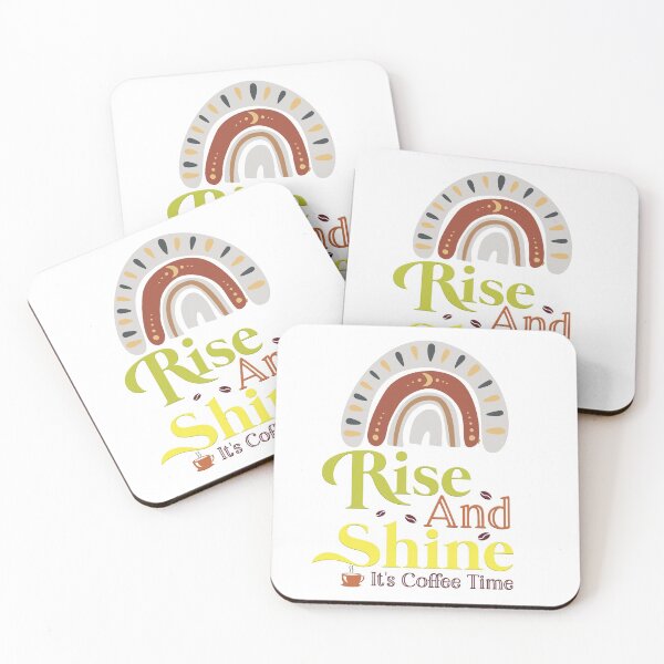 Item preview, Rise and shine, coffee time designed and sold by Safarichic.