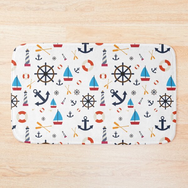 Item preview, Sailing Coastal Nautical Theme Summertime Pattern Gifts designed and sold by Teez-Me.