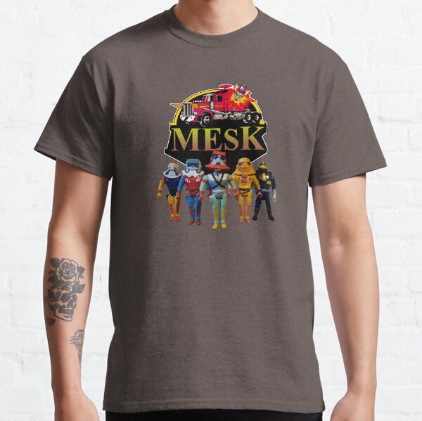 M.E.S.K. M.A.S.K. Bootleg Figures and Logo Classic T-Shirt