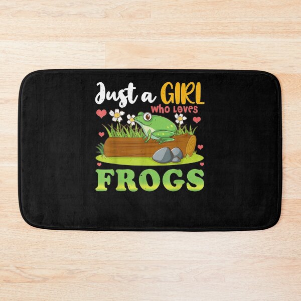 Item preview, Just A Girl Who Loves Frogs  designed and sold by beatabea.