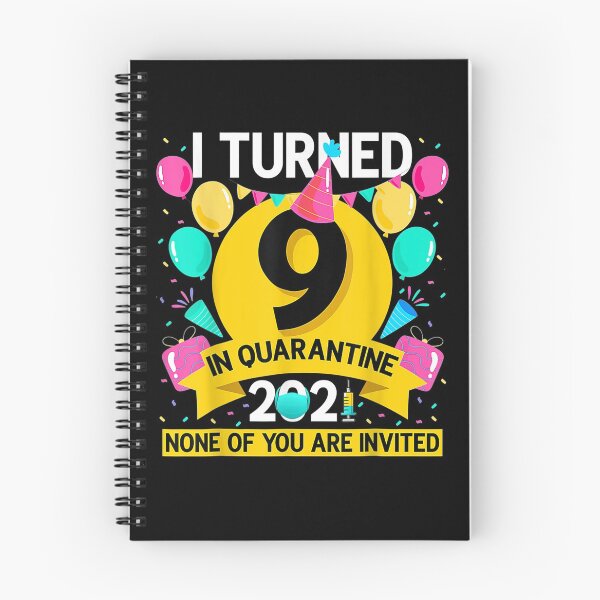 Item preview, Funny I Turned 9 In Quarantine 2021 9th Birthday Boys Girls  designed and sold by beatabea.