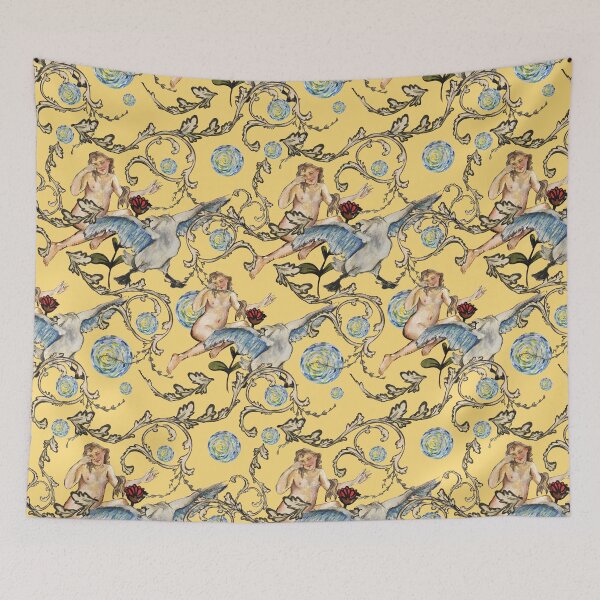 Item preview, Pattern design inspired by art paintings designed and sold by cemreyigitsahin.