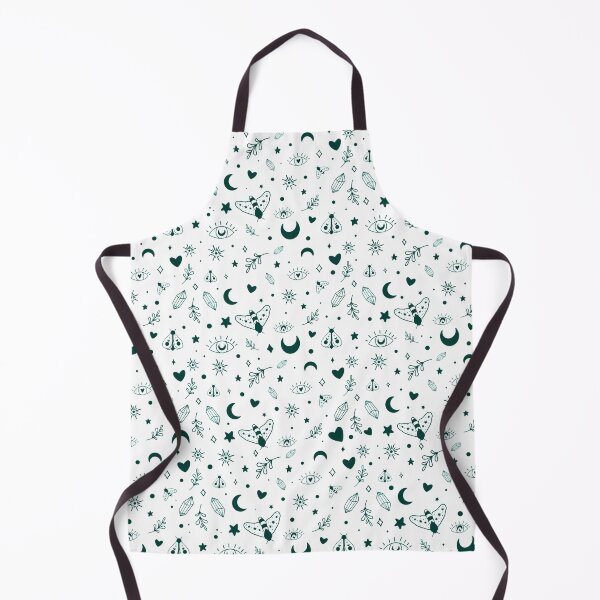 Item preview, Mystic celestial pattern sage green designed and sold by iconicus-design.