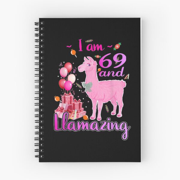 Item preview, I Am 69 Years Old And Llamazing 69th Llama Birthday Girl Boy  designed and sold by beatabea.