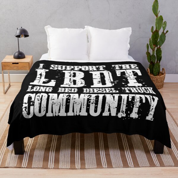 Item preview, i support the Long Bed Diesel Truck community designed and sold by ZenCloak.