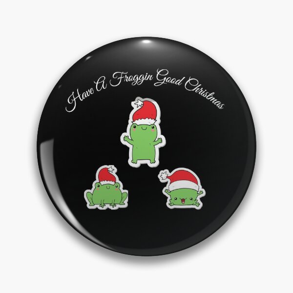 Item preview, Cute Jumping Frog Christmas Design designed and sold by Imemewell.