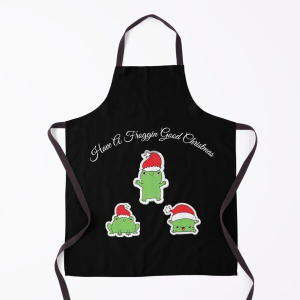 Item preview, Cute Jumping Frog Christmas Design designed and sold by Imemewell.