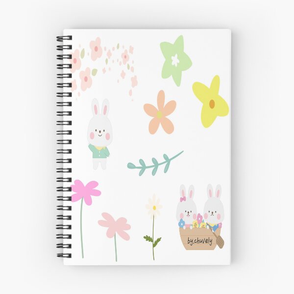 Item preview, Spring, rabbit, flowers, stars, pears, cherry blossoms, lovely designed and sold by Chuvely.