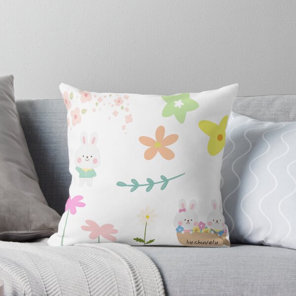 Artikelvorschau, Frühling, Kaninchen, Blumen, Sterne, Birnen, Kirschblüten, schön entworfen und verkauft von Chuvely.