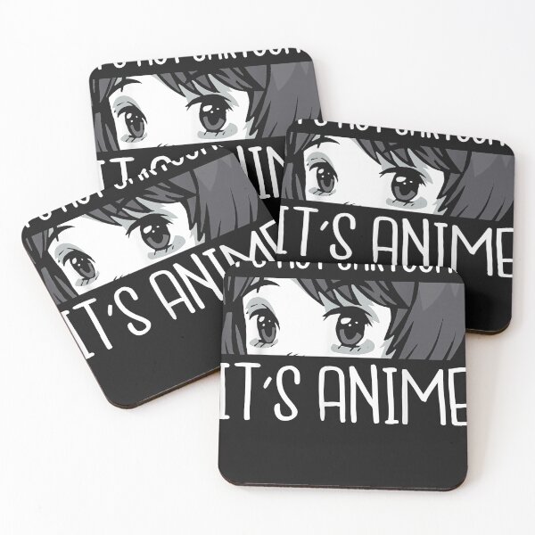 Item preview, Anime Shirts for Men Women, It's Not Cartoons It's Anime designed and sold by dalesara.