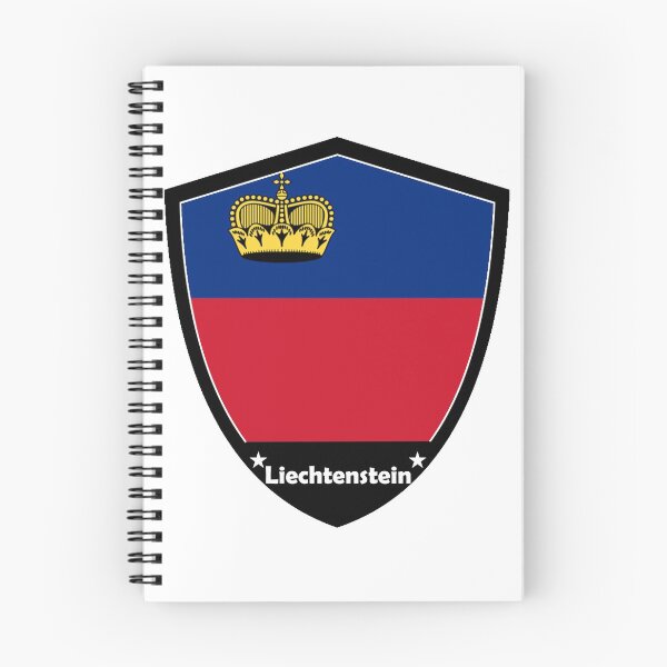 Item preview, Liechtenstein Flag Badge designed and sold by Gina-Driada.