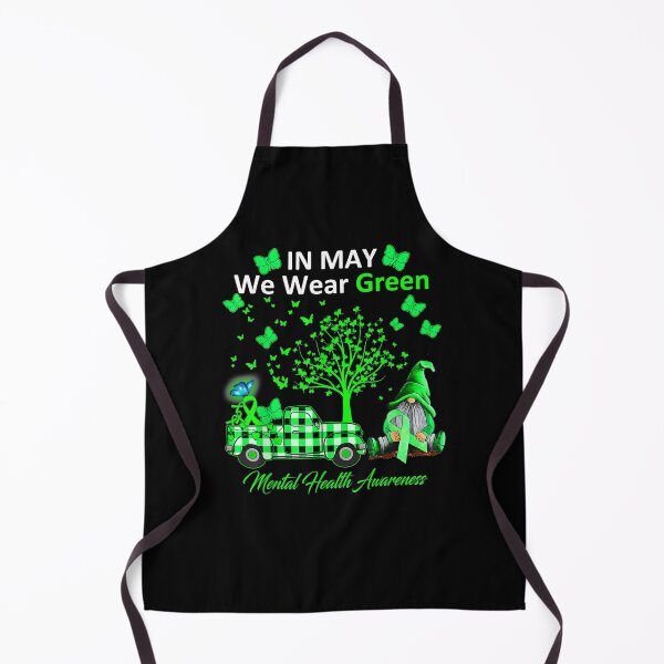 Item preview, In May We Wear Green Mental Health Awareness Gifts  designed and sold by beatabea.
