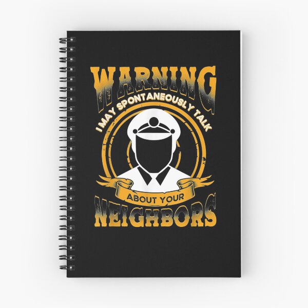 Item preview, Warning I May Spontaneously Talk About Your Neighbors  designed and sold by beatabea.