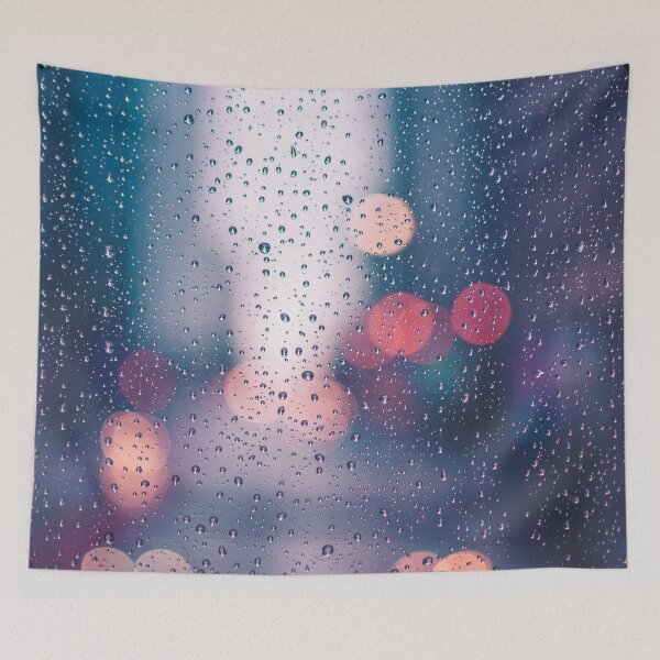 Item preview, Gotas de agua sobre vidrio transparente. designed and sold by angelisart.