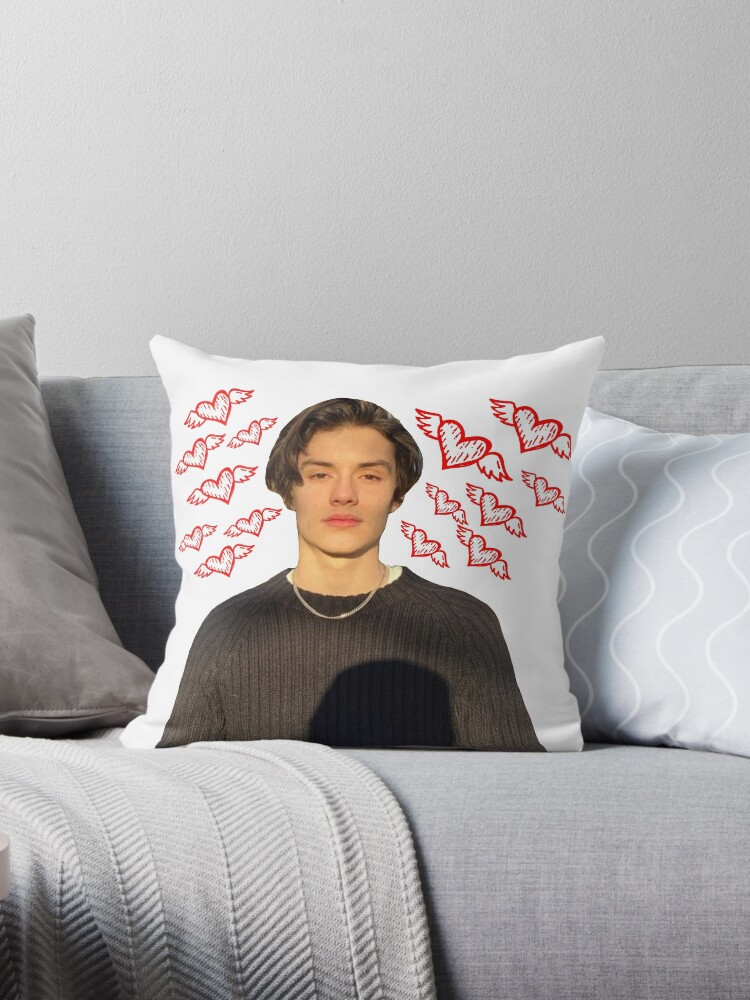 Louis Partridge Pillows & Cushions for Sale