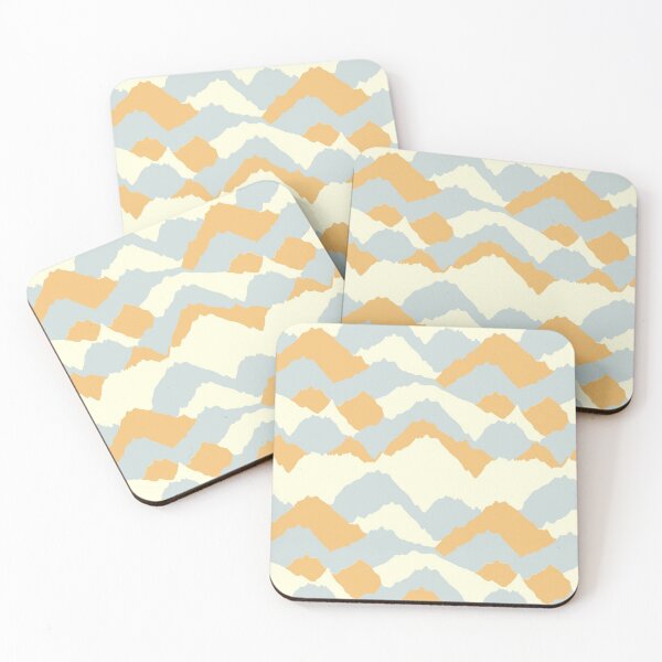 Item preview, Color Block Mountains | Yellow and Gray Geometric Pattern  designed and sold by Sarahelena Barrios.