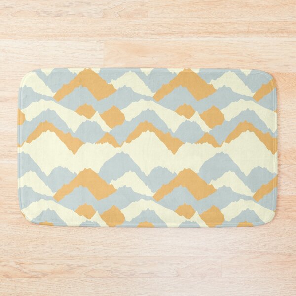 Item preview, Color Block Mountains | Yellow and Gray Geometric Pattern  designed and sold by Sarahelena Barrios.