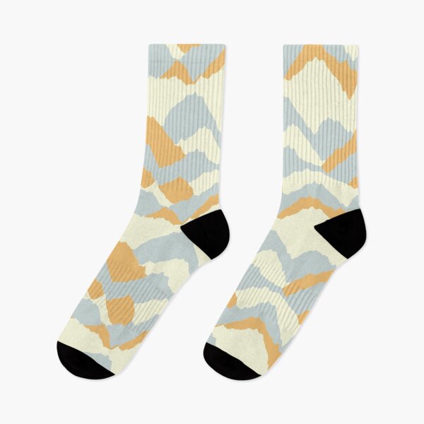 Item preview, Color Block Mountains | Yellow and Gray Geometric Pattern  designed and sold by Sarahelena Barrios.