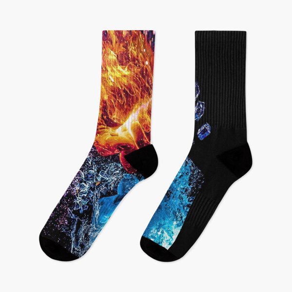 Item preview, Fire and ice graphic t shirt designed and sold by JD369.