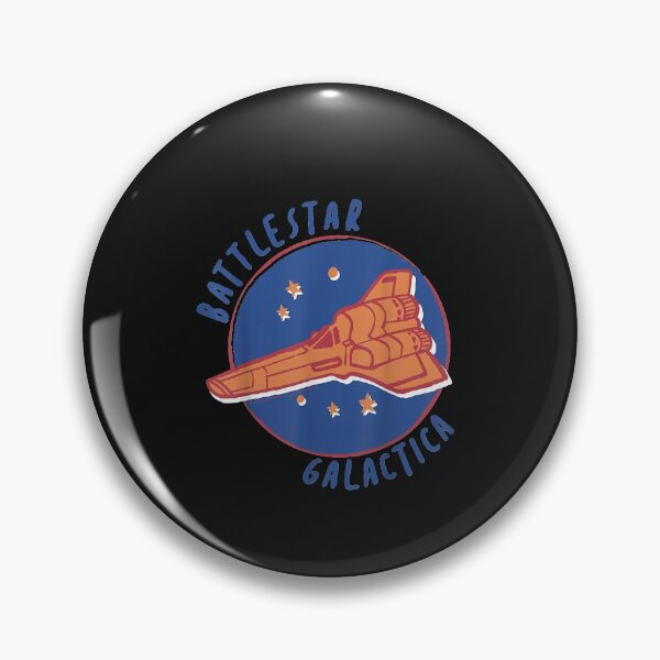 Artikelvorschau, Battlestar Galactica Cartoon Patch entworfen und verkauft von dalesara.