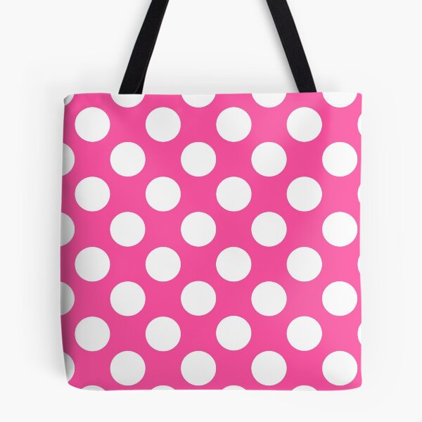 Item preview, Polka dots - white/pink designed and sold by Doodleslover.