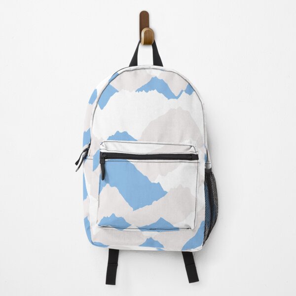 Item preview, Color Block Mountains | Blue Geometric Pattern designed and sold by Sarahelena Barrios.