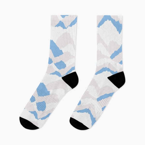 Item preview, Color Block Mountains | Blue Geometric Pattern  designed and sold by Sarahelena Barrios.