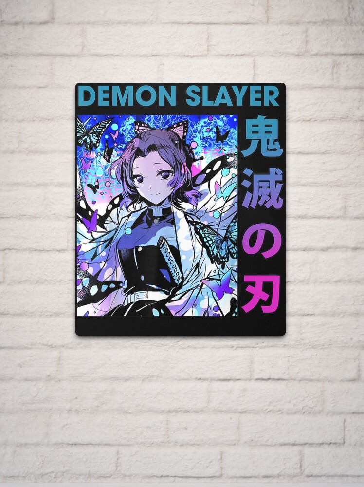 Demon Slayer Tanjiro' Poster, picture, metal print, paint by Black