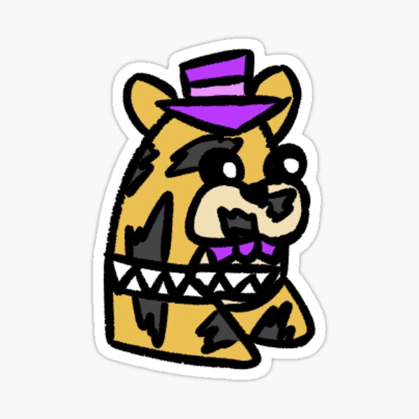 Nightmare Fredbear Fnaf4 Sticker - Nightmare Fredbear Fnaf4 - Discover &  Share GIFs