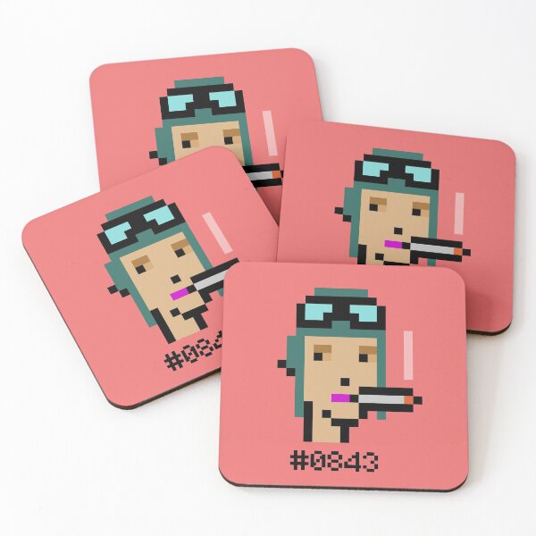 Item preview, CryptoPunks #0843 designed and sold by CryptoFunks.