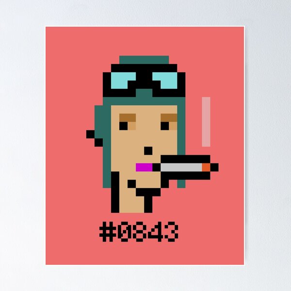 Artikel-Vorschau von CryptoPunks # 0843, designt und verkauft von CryptoFunks.