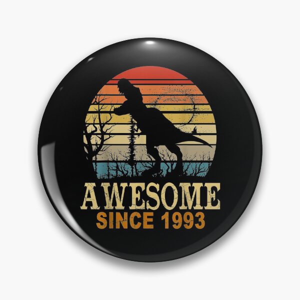 Item preview, Awesome Since 1993 Dinosaur 28 Years Old 28rd Birthday  designed and sold by beatabea.