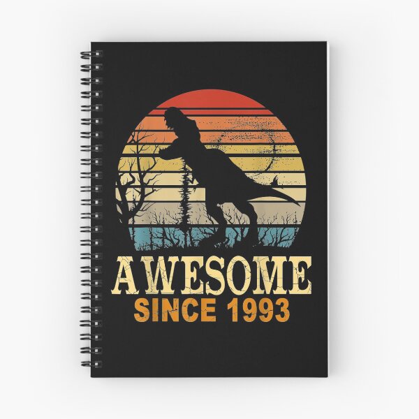 Item preview, Awesome Since 1993 Dinosaur 28 Years Old 28rd Birthday  designed and sold by beatabea.