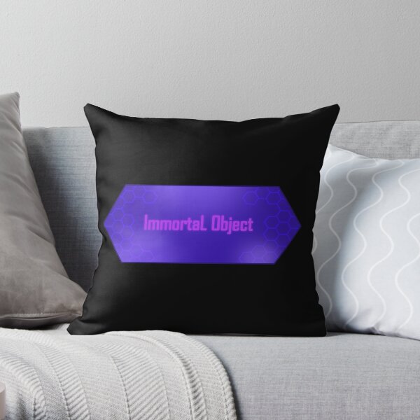 Immortal Object Throw Pillow