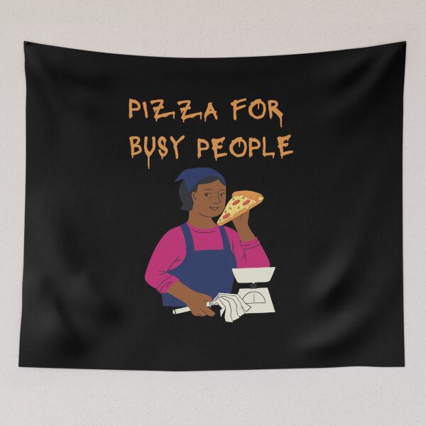 Item preview, Pizza For Busy People designed and sold by zareworks.