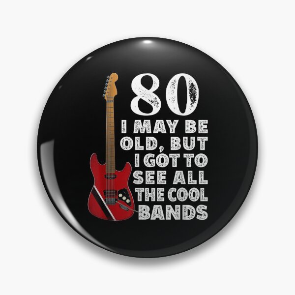Item preview, Funny I 80th Birthday I May Be Old I Electric Guitar I Music  designed and sold by beatabea.