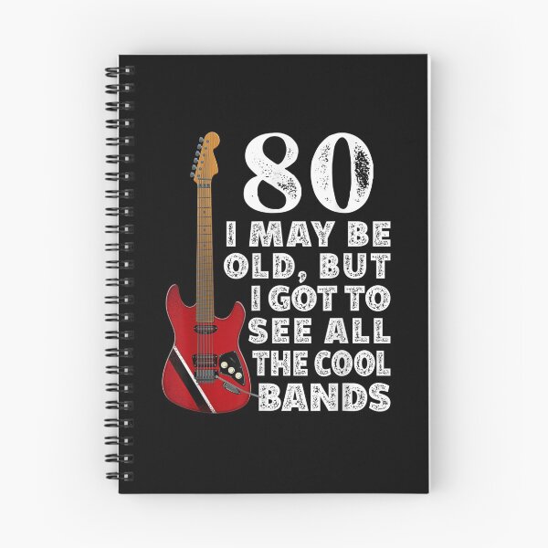 Item preview, Funny I 80th Birthday I May Be Old I Electric Guitar I Music  designed and sold by beatabea.