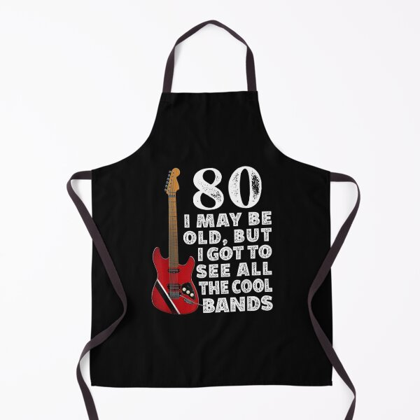 Item preview, Funny I 80th Birthday I May Be Old I Electric Guitar I Music  designed and sold by beatabea.