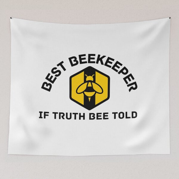 Item preview, Best Beekeeper to bee honest - Funny beekeeper gift designed and sold by Theleochick.