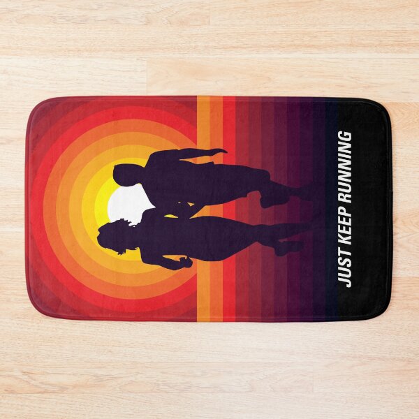 Item preview, Just Keep Running - Summer Sunset Silhouette (Couple) designed and sold by STUDIO-72.