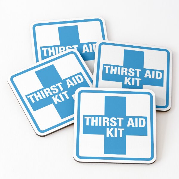 Item preview, Thirst Aid Kit designed and sold by BandanaMontana.