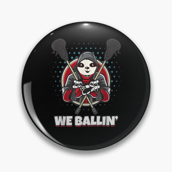 Item preview, Funny Lacrosse Player Panda We Ballin Lacrosse  designed and sold by beatabea.